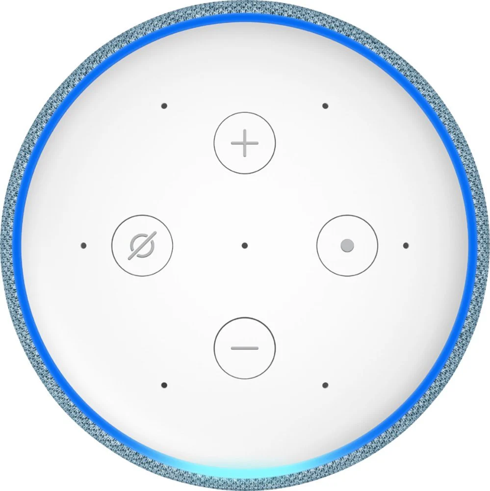 Parlante Amazon Echo 3ra Generación Wifi con Asistente de voz Gris – Reacondicionado - Image 3